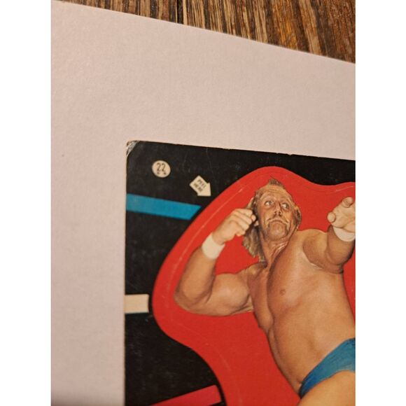 Vintage 1985 WWF Hulk Hogan Sticker Card #22 Titan Sports WWE Wrestling - Picture 3 of 6